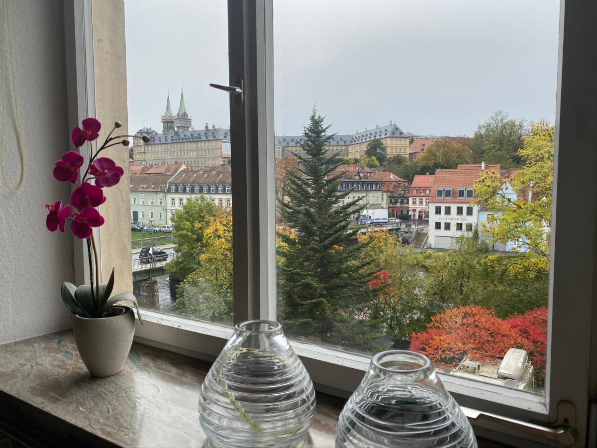 Ferienwohnung Dom- U. Regnitzblick Bamberg Ngoại thất bức ảnh