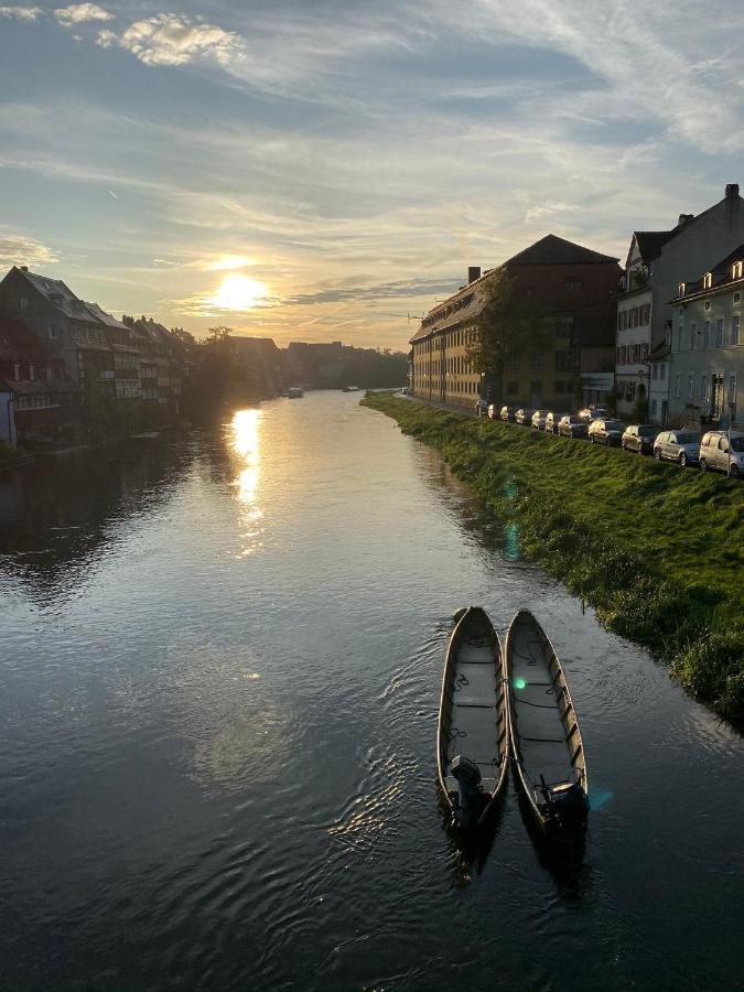 Ferienwohnung Dom- U. Regnitzblick Bamberg Ngoại thất bức ảnh