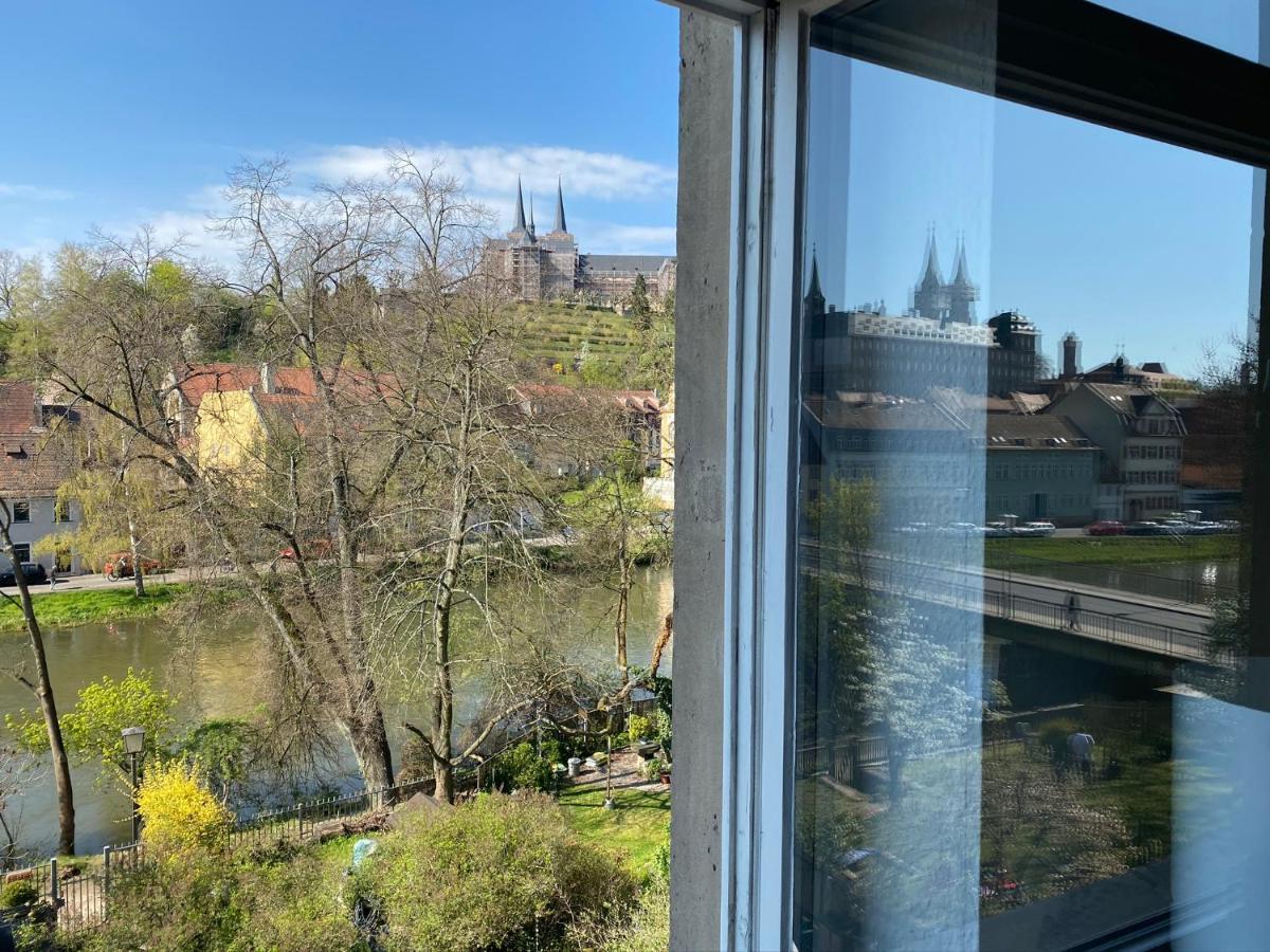 Ferienwohnung Dom- U. Regnitzblick Bamberg Ngoại thất bức ảnh