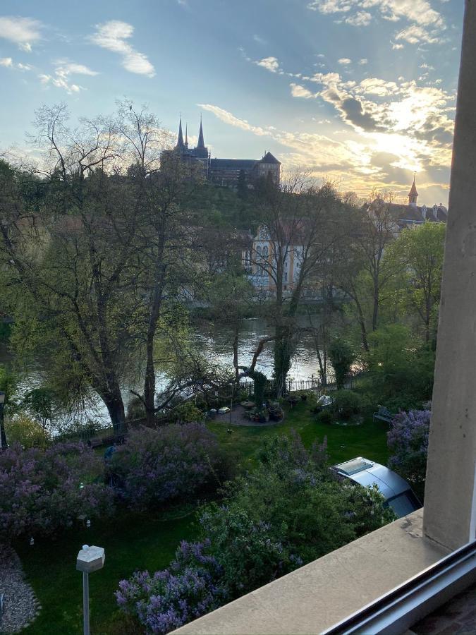 Ferienwohnung Dom- U. Regnitzblick Bamberg Ngoại thất bức ảnh