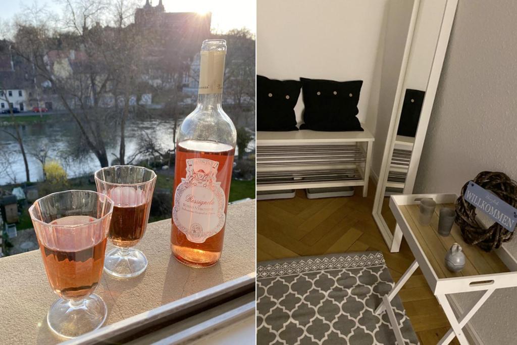Ferienwohnung Dom- U. Regnitzblick Bamberg Ngoại thất bức ảnh