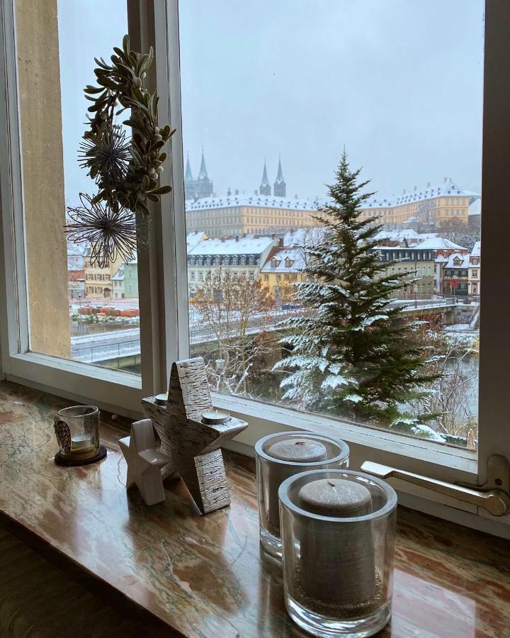Ferienwohnung Dom- U. Regnitzblick Bamberg Ngoại thất bức ảnh